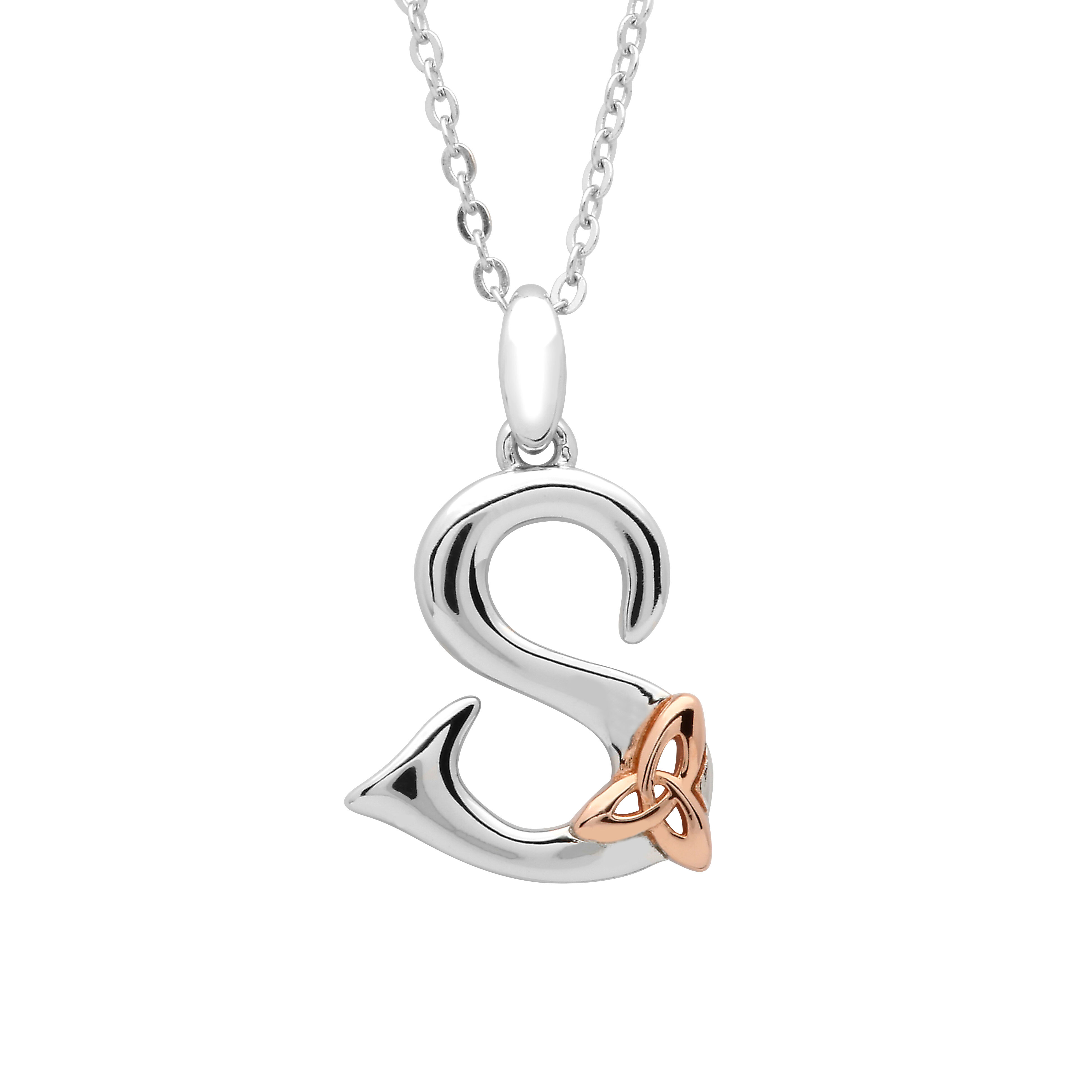 Sterling Silver Initial S