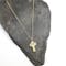 Womens Celtic Cross Necklace in 10K Yellow Gold. Side View. - Gallery