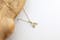 Genuine 10K Yellow Gold Trinity Knot Necklace For Women - Gallery