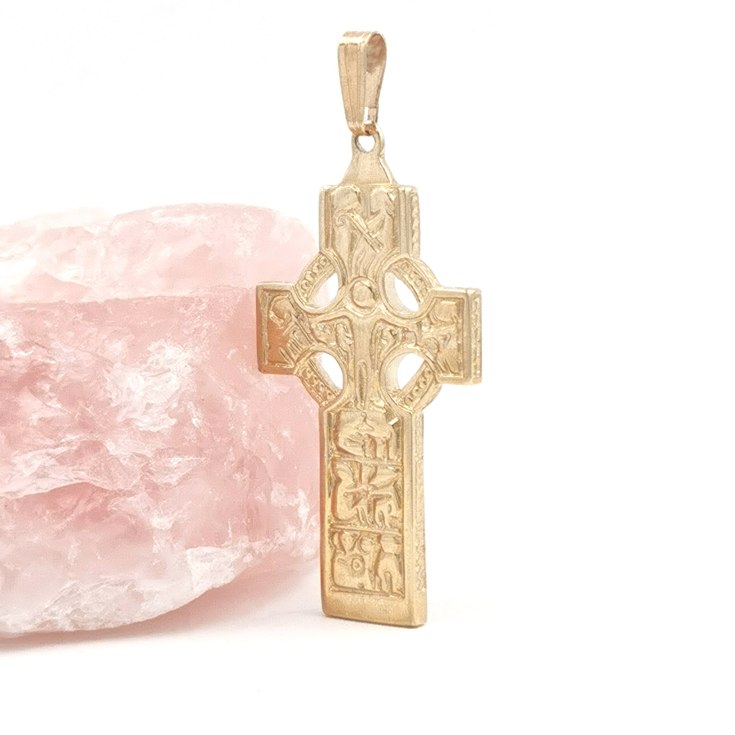 Gold Duleek Celtic Cross