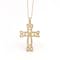 Womens Celtic Cross Necklace in Real 9K Yellow Gold - Gallery