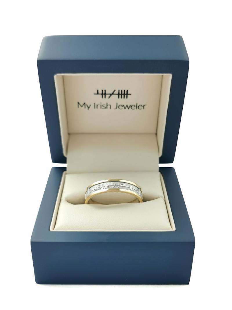 ogham mo anam cara ring