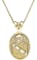Attractive 14K Yellow Gold Family Crest Necklace - Gallery