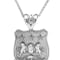 Family Crest Pendant in White Gold - Gallery