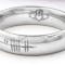 Ogham 7.0mm Ring in Platinum 950 With a Polished Finish - Gallery