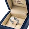 Polished Platinum 950 Ogham Wedding Ring. In Luxury Packaging. - Gallery