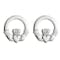 Irish Sterling Silver Claddagh Earrings For Women - Gallery