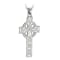 Celtic Cross Necklace - Shown with Light Cable Chain - Gallery