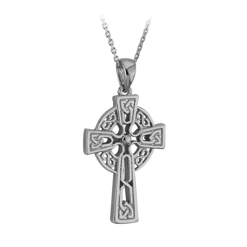 Sterling Silver Delicate Filigree Celtic Cross,… | My Irish Jeweler