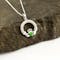 Womens Sterling Silver May Birthstone Necklace - Gallery