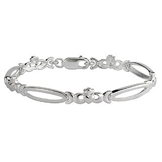 Silver Claddagh Bracelet