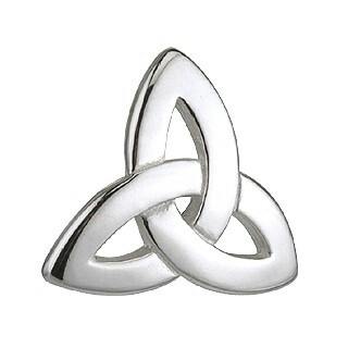 Trinity Pin Ring Sterling Silver Trinity Knot Tie Pin, From Ireland | My Irish Jeweler