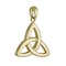 Irish Yellow Gold Celtic Knot Charm For Women - Gallery