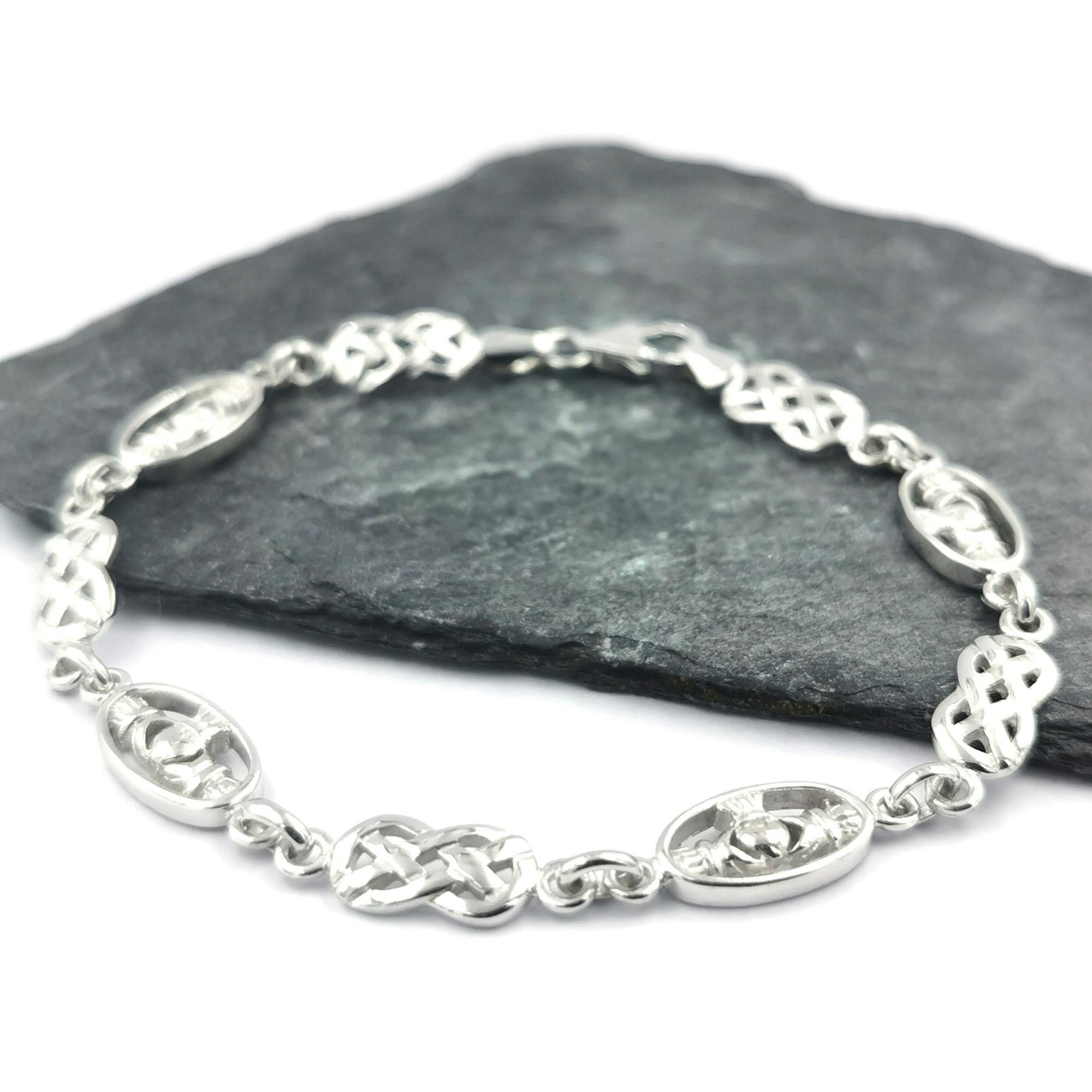 Celtic silver bracelet Clearance