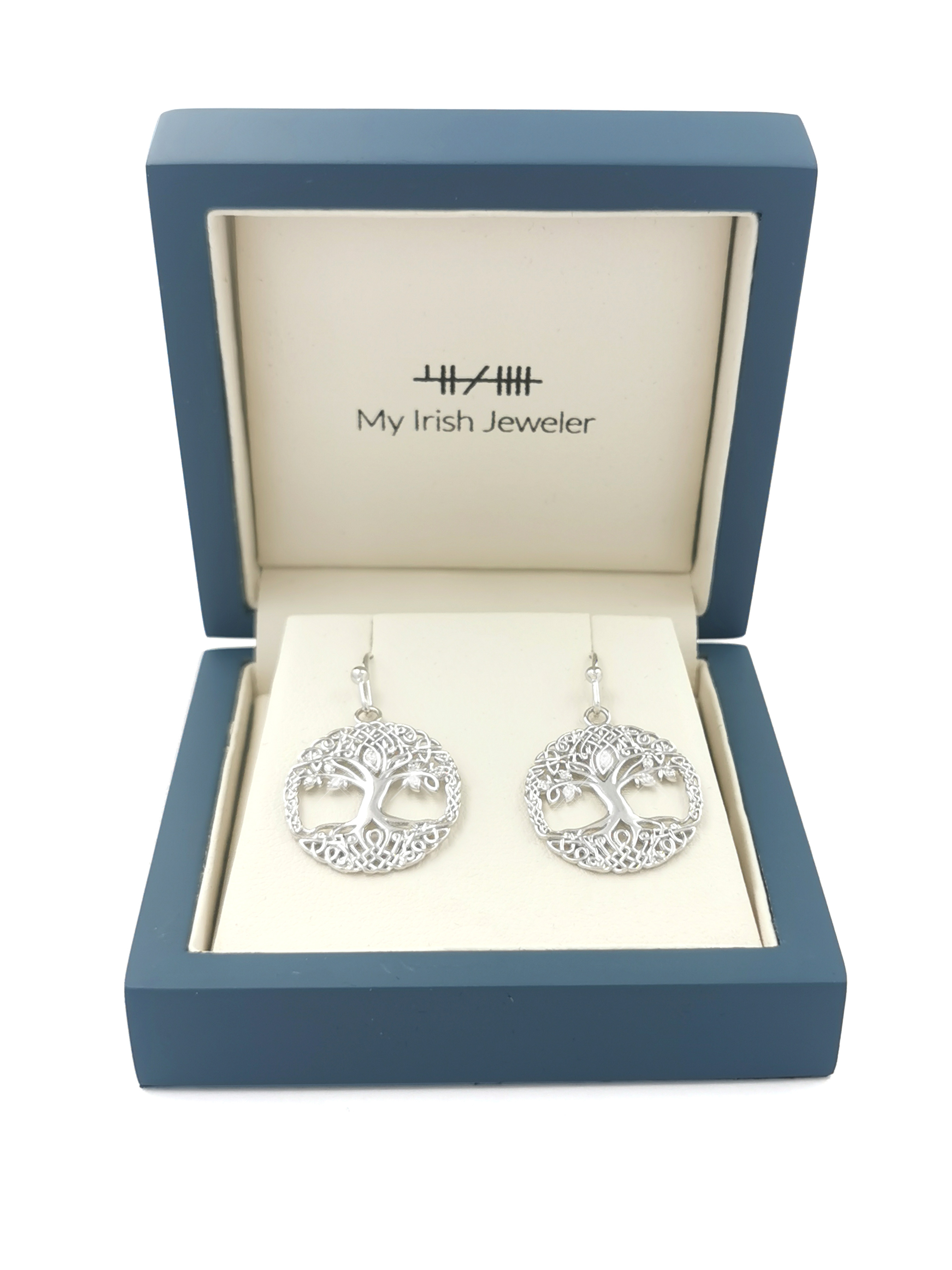 Womens Tree of Life Gift Set in Sterling Silver. In Luxury Packaging.