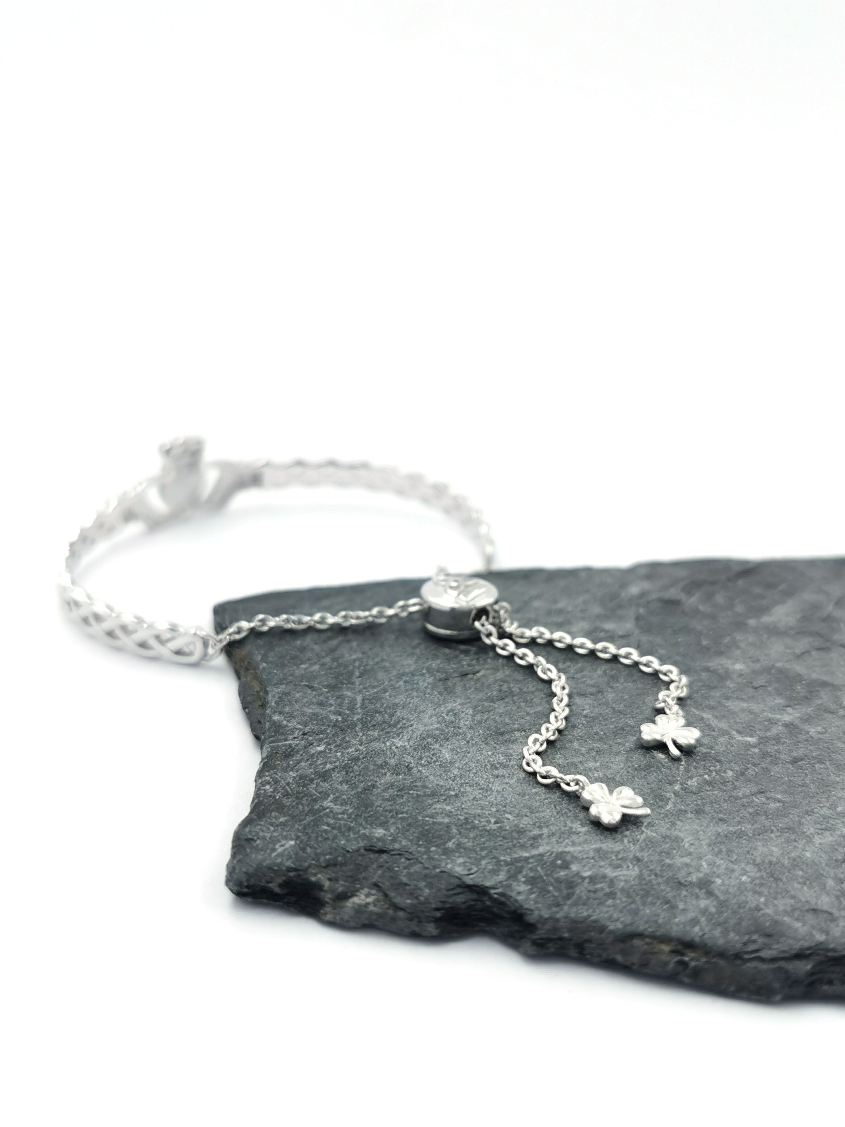 Claddagh best sale christening bracelets