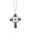 Womens Authentic Sterling Silver Celtic Cross & Trinity Knot Necklace - Gallery