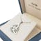 Womens Trinity Knot & Celtic Knot Necklace in Real Sterling Silver. In Luxury Packaging. - Gallery