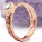 Irish Rose Gold Celtic Knot & Triskele Engagement Ring With a Cerin Finish For Women - Gallery