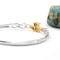 Womens Irish Polished Sterling Silver & 10K Yellow Gold Claddagh & Celtic Knot Gift Set - Gallery