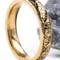 Womens Triskele Wedding Ring in Yellow Gold With a Cerin Finish - Gallery