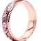 Real Rose Gold Triskele 4.0mm Ring With a Cerin Finish - Gallery
