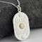 Sterling Silver Ardagh Chalice Pendant with 10K Gold Bead - Gallery