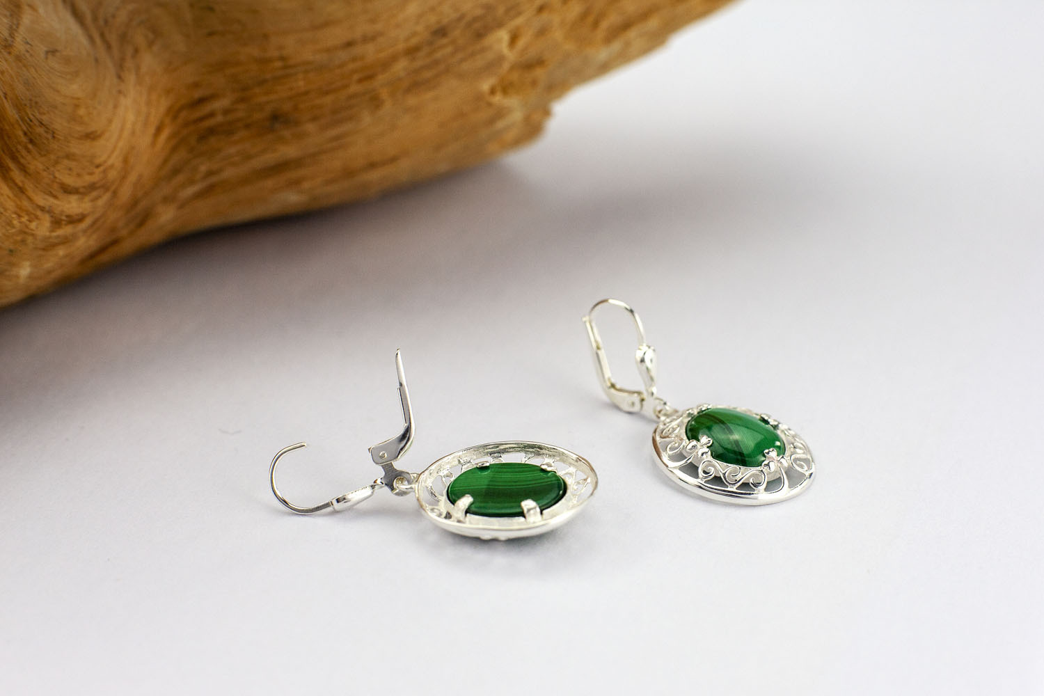 Genuine Sterling Silver Shamrock Gift Set For Women