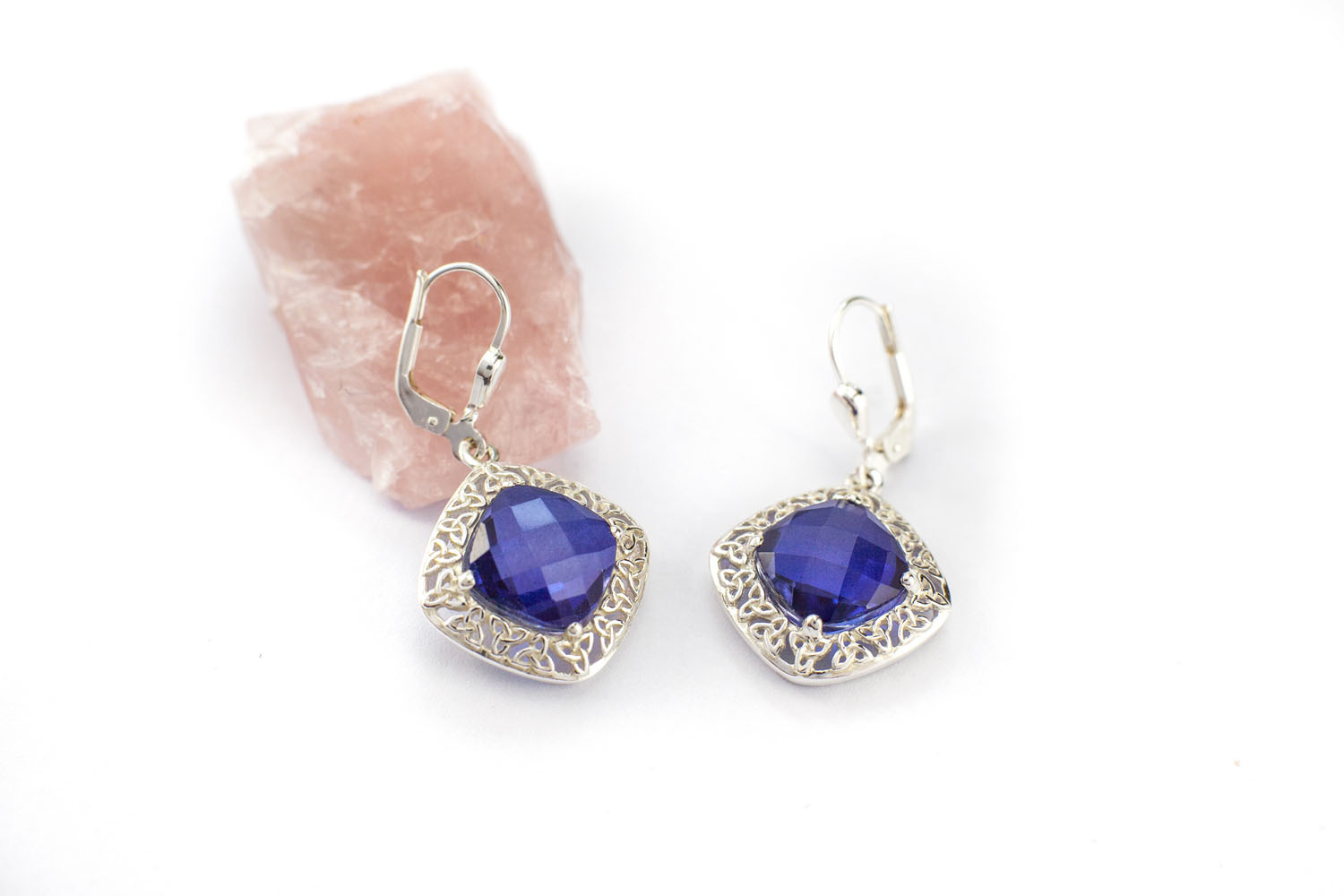 Authentic Sterling Silver Trinity Knot Gift Set For Women