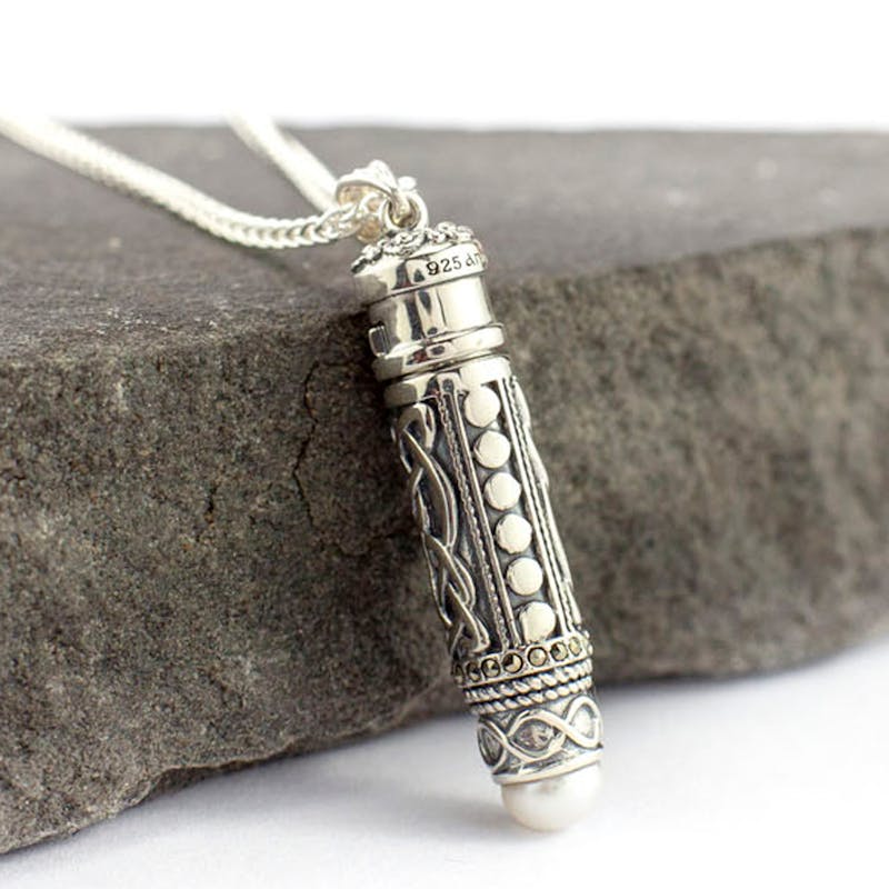 Sterling Silver Celtic Ashes Pendant Made In Ireland - Gold Pendant To Hold Ashes Sterling Silver Celtic Ashes Pendant Made In Ireland - Gold Pendant To Hold Ashes