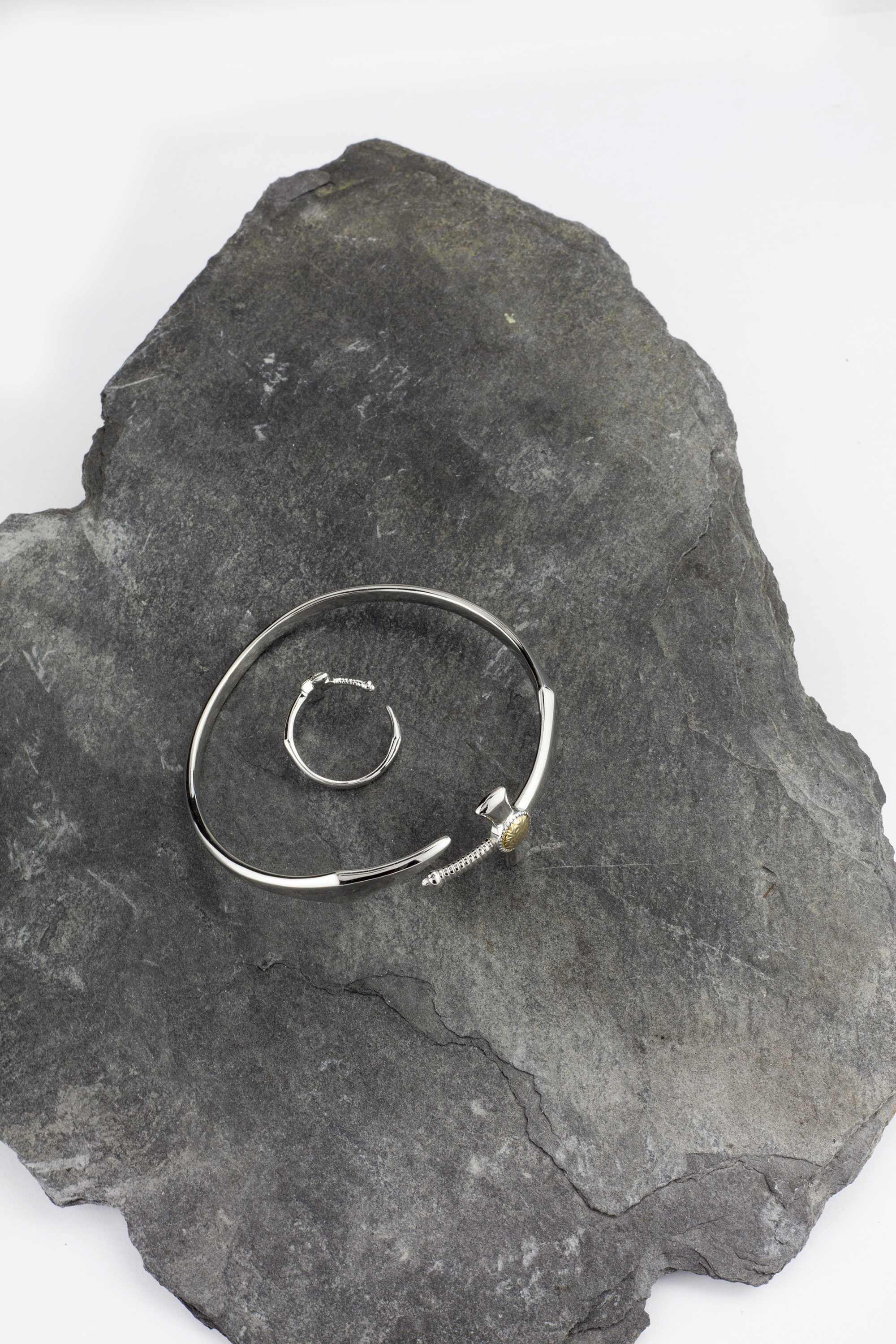 Gorgeous Sterling Silver Celtic Warrior Bracelet For Women