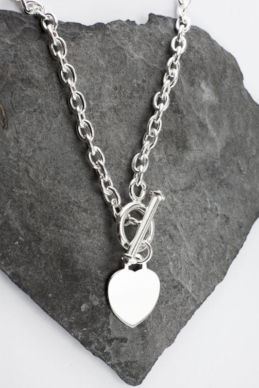 Womens Trinity Knot Necklace in Sterling Silver