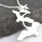 Womens Children of Lir Necklace in Real Sterling Silver - Gallery