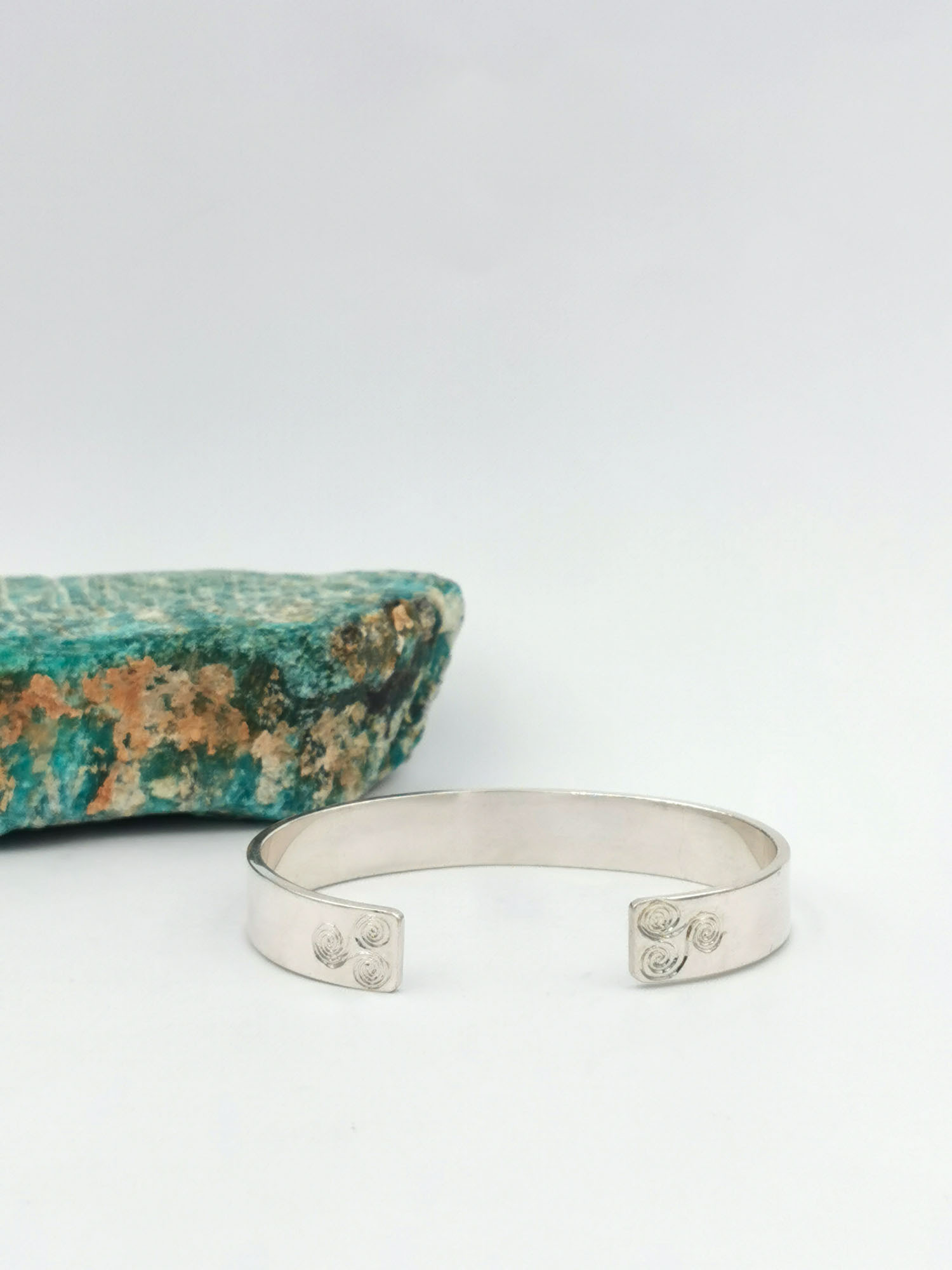 Customizable Sterling Silver Personalizable Ogham Bracelet For Children