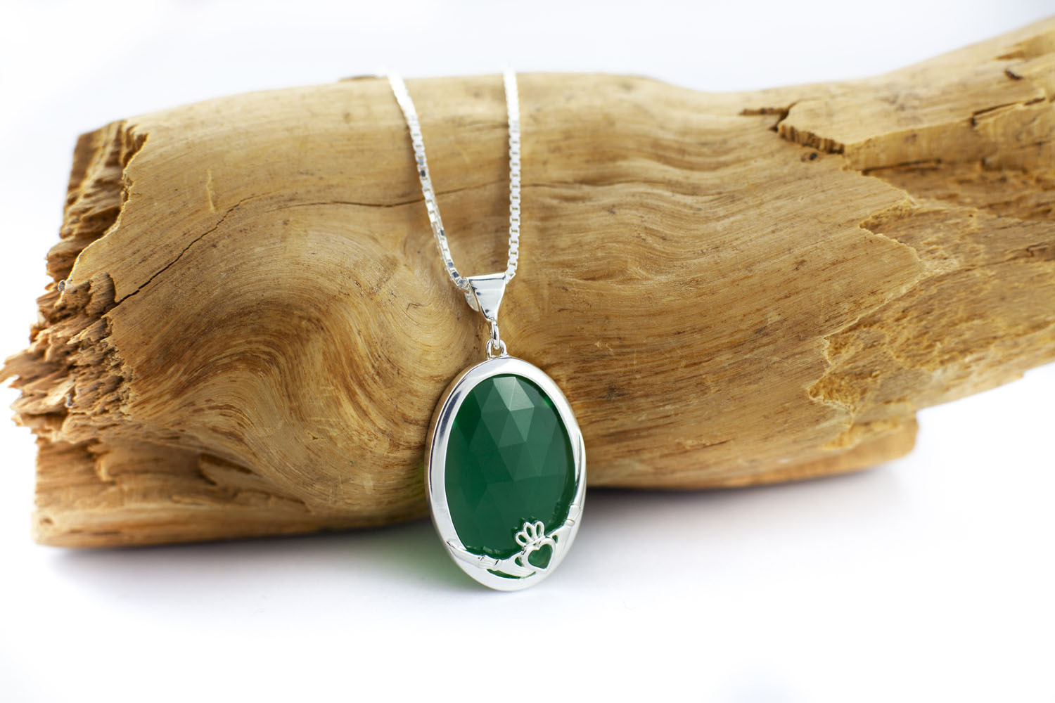 Womens Claddagh Gift Set in Real Sterling Silver. In Luxury Packaging.