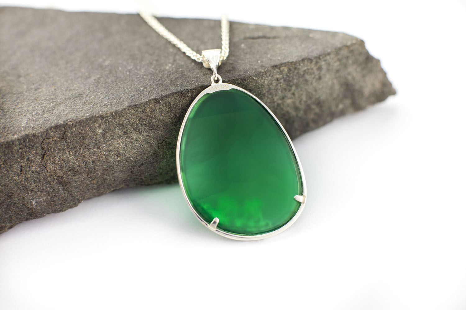 Shamrock - Reverse of Pendant