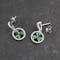 Womens Attractive Sterling Silver Shamrock Gift Set - Gallery