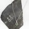 Womens Authentic Sterling Silver Trinity Knot Necklace - Gallery