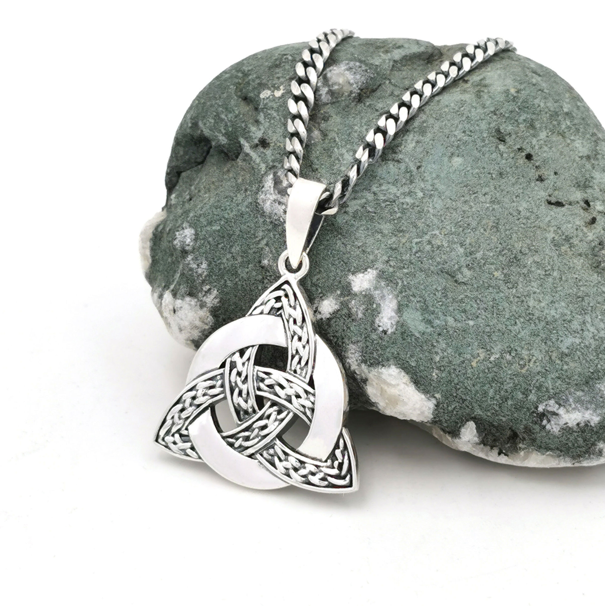 Stainless Steel Irish Celtic Cross Necklace Norse Viking Knot Pendant Men  Women - Yahoo Shopping