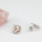 Authentic Sterling Silver & 10K Rose Gold Folklore Earrings For Women - Gallery