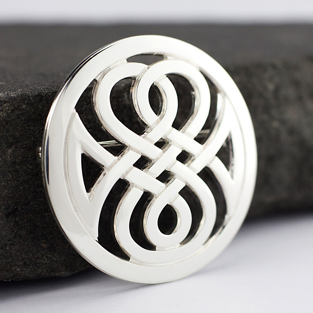 Celtic on sale knot brooch