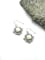 Authentic Sterling Silver Trinity Knot Earrings For Women With a Oxidized Finish - Gallery