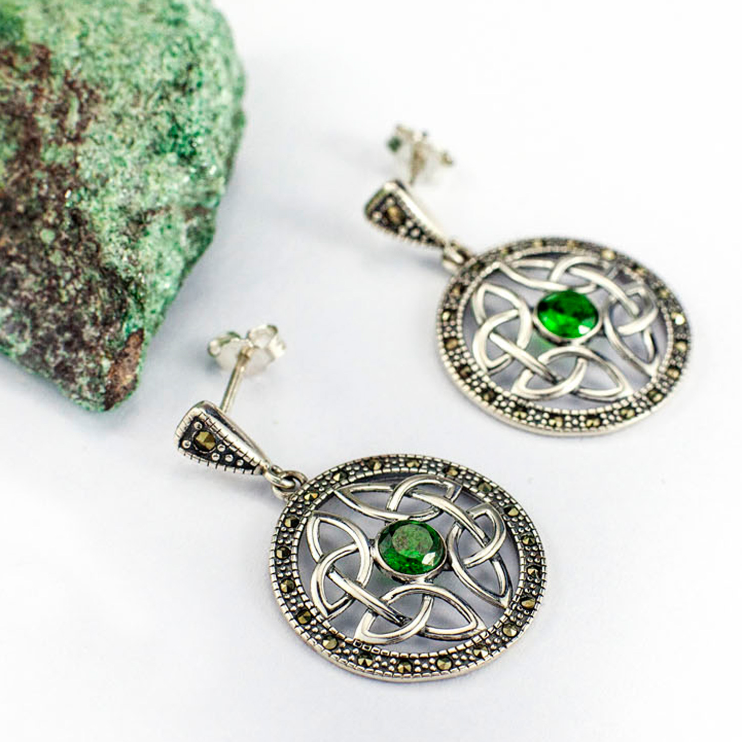 Green marcasite on sale