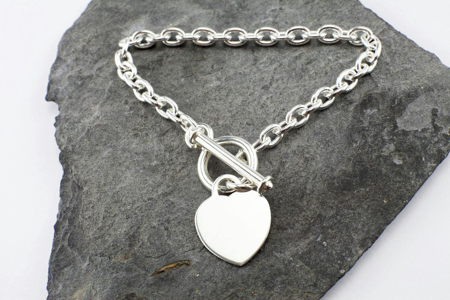 Silver Hand Engraved Mo Anam Cara Heart Pendant, Made in Ireland