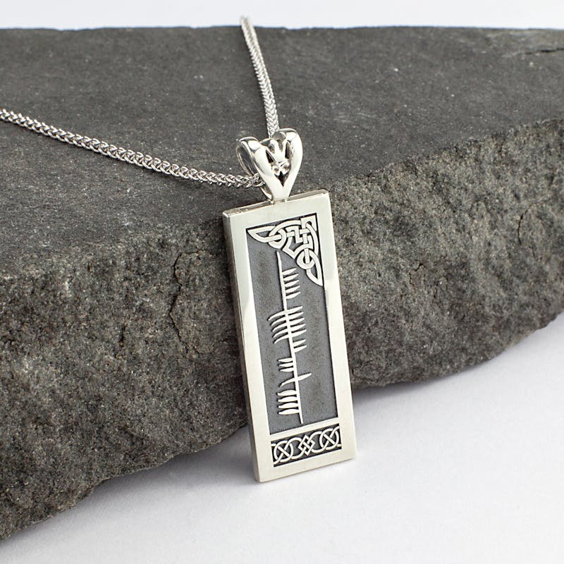 Ogham pendant Clearance