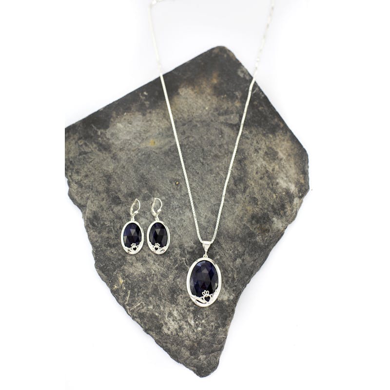 Claddagh - Pendant and Earring Set