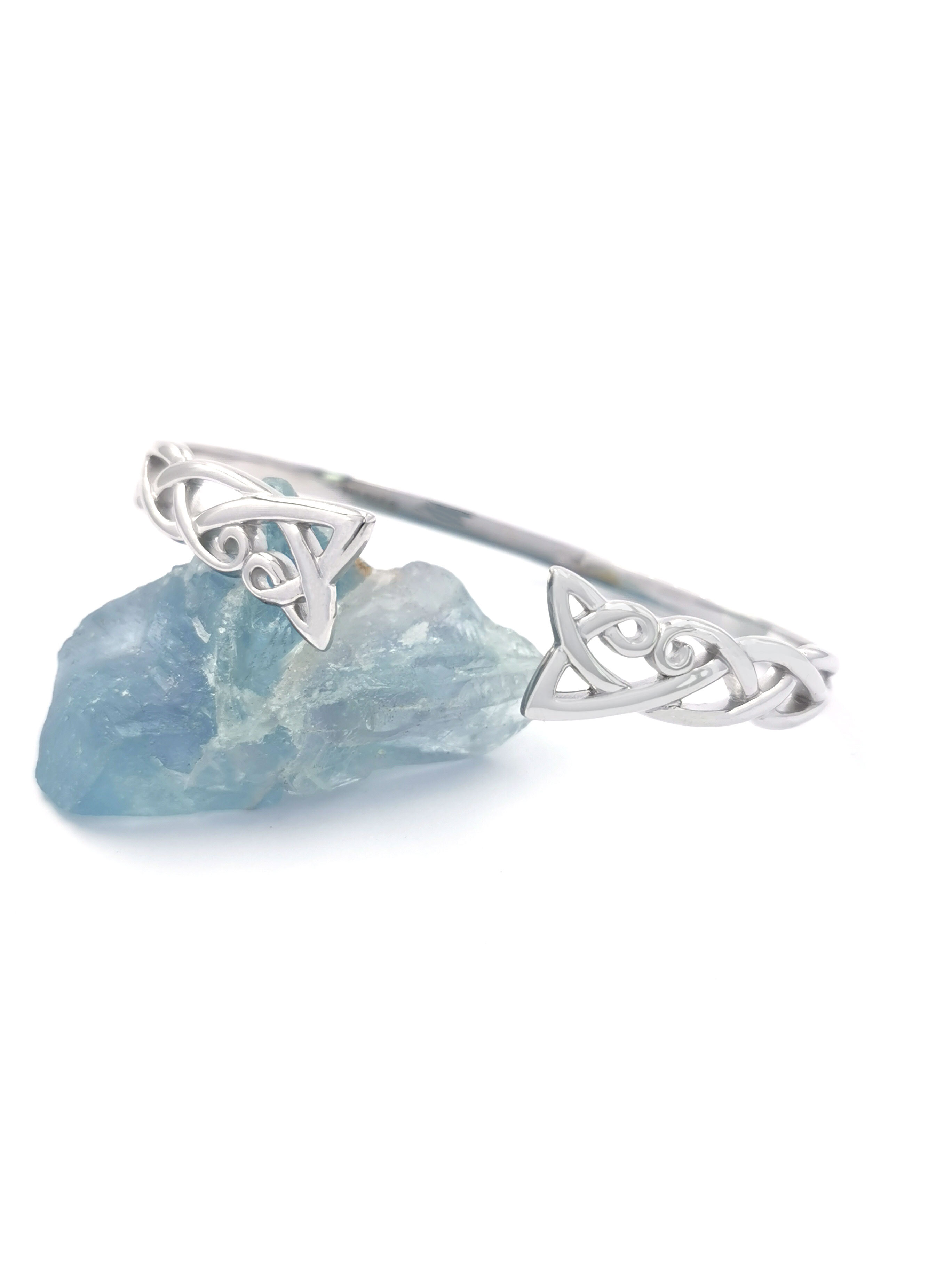 Authentic Sterling Silver Celtic Knot Bracelet For Women