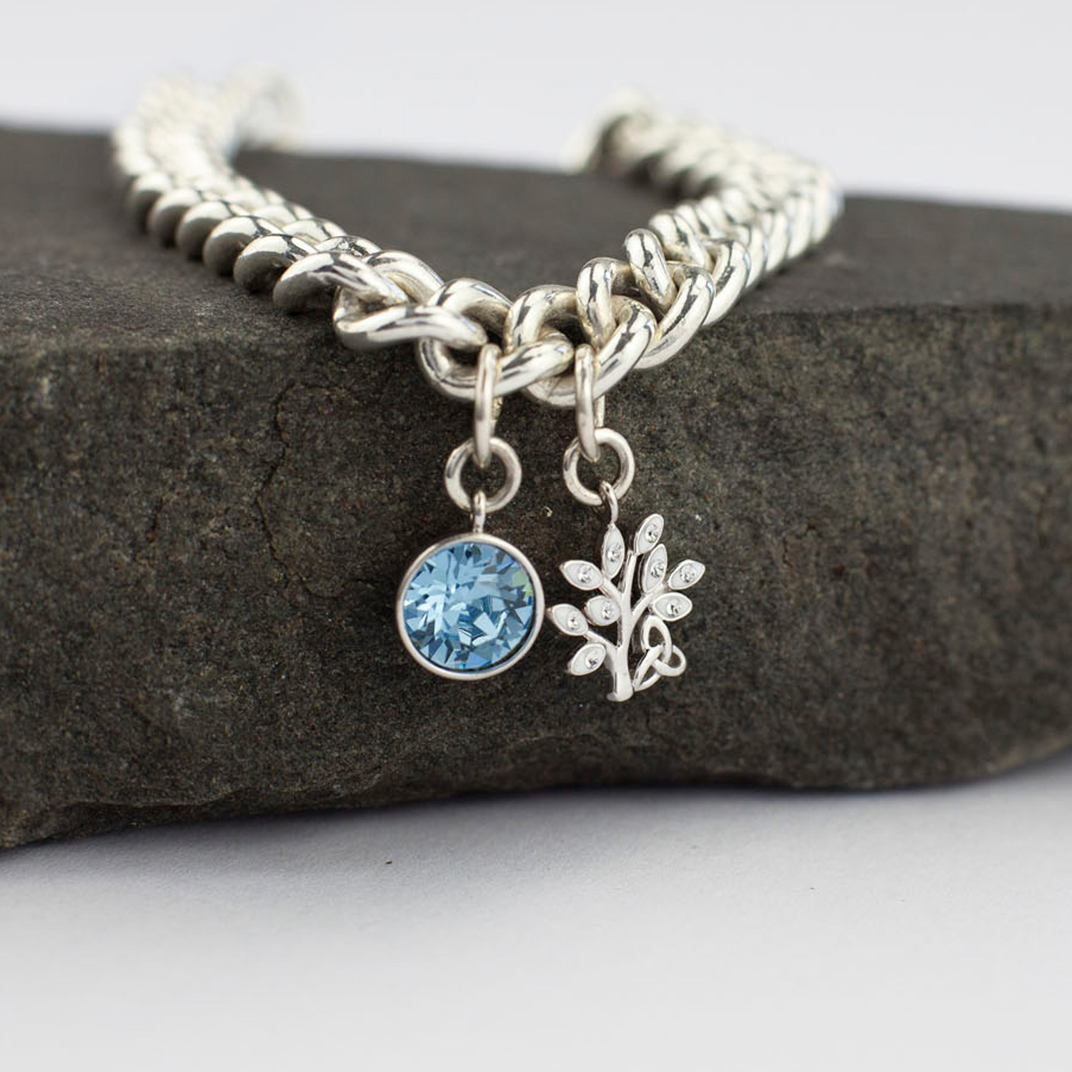 Tree of life store bracelet with birthstones