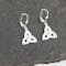 Gorgeous Sterling Silver Trinity Knot Earrings For Women - Gallery