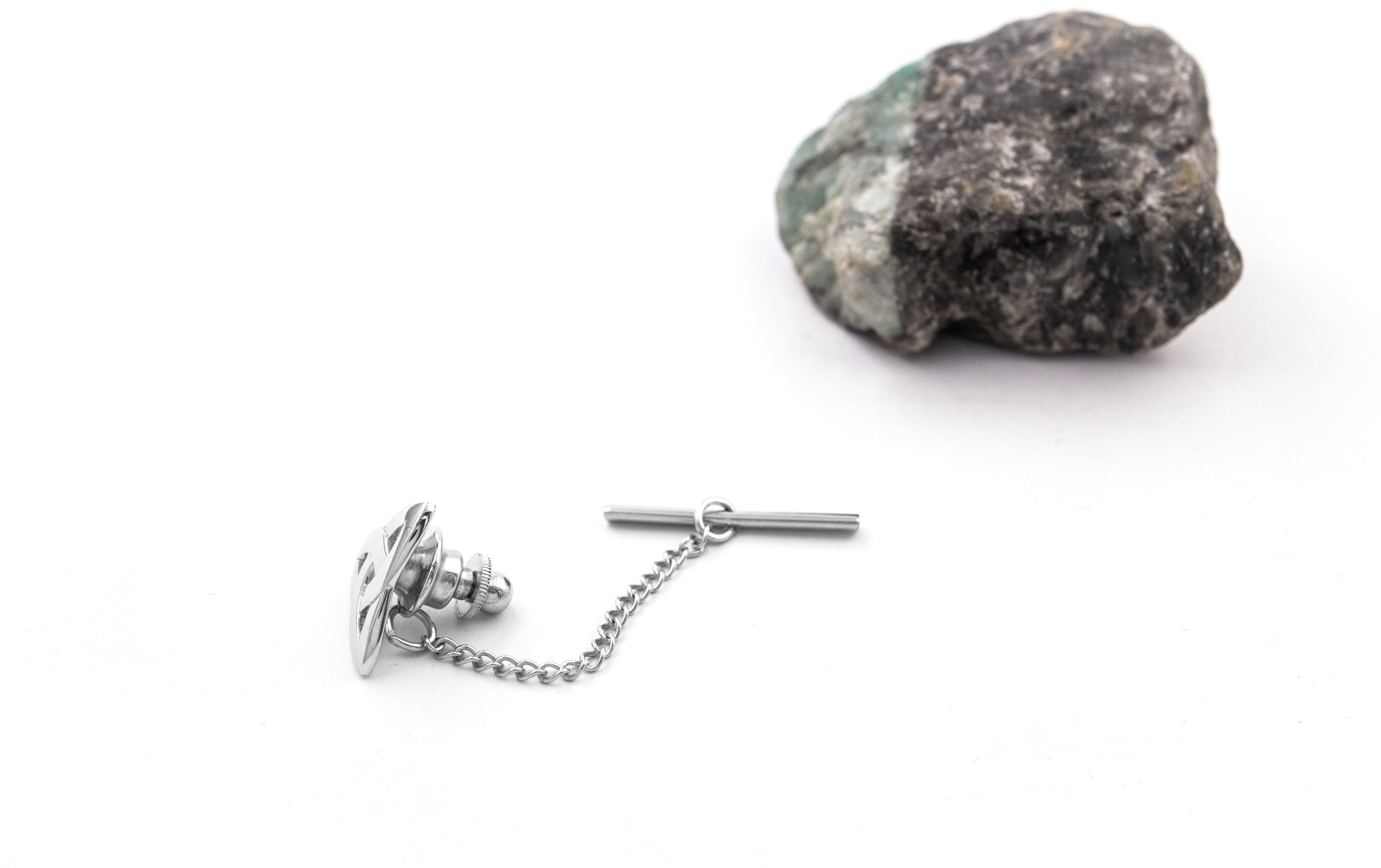 Mens Gorgeous Sterling Silver Trinity Knot Gift Set